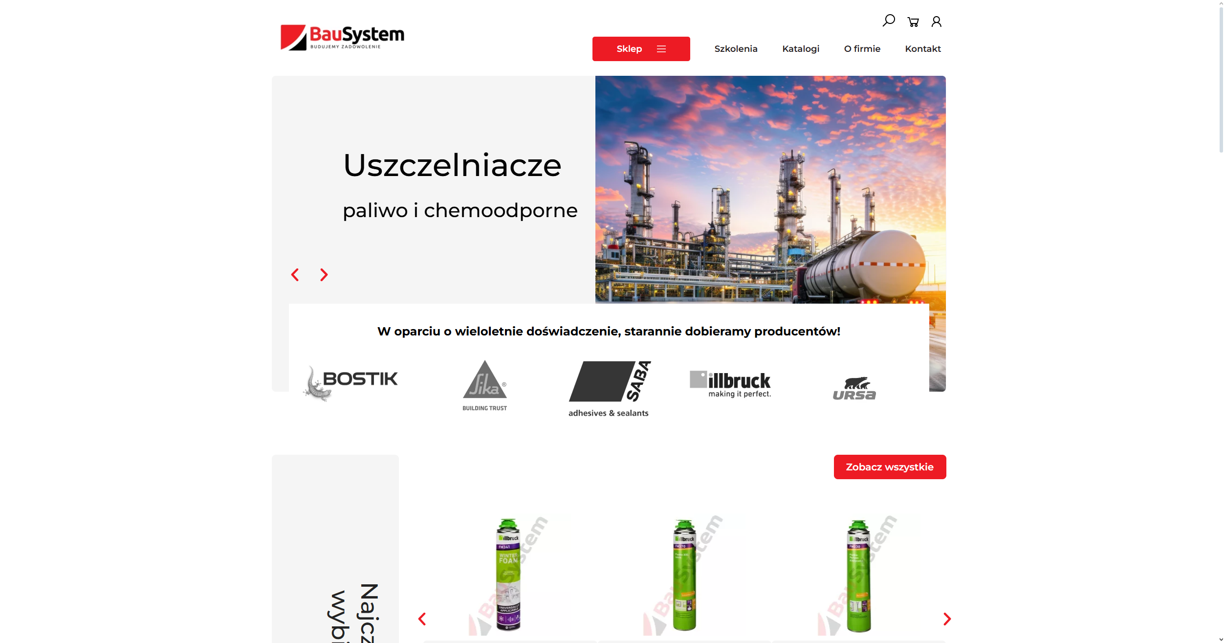 Sklep z chemią budowlaną - wygodne zakupy online z szybką dostawą
