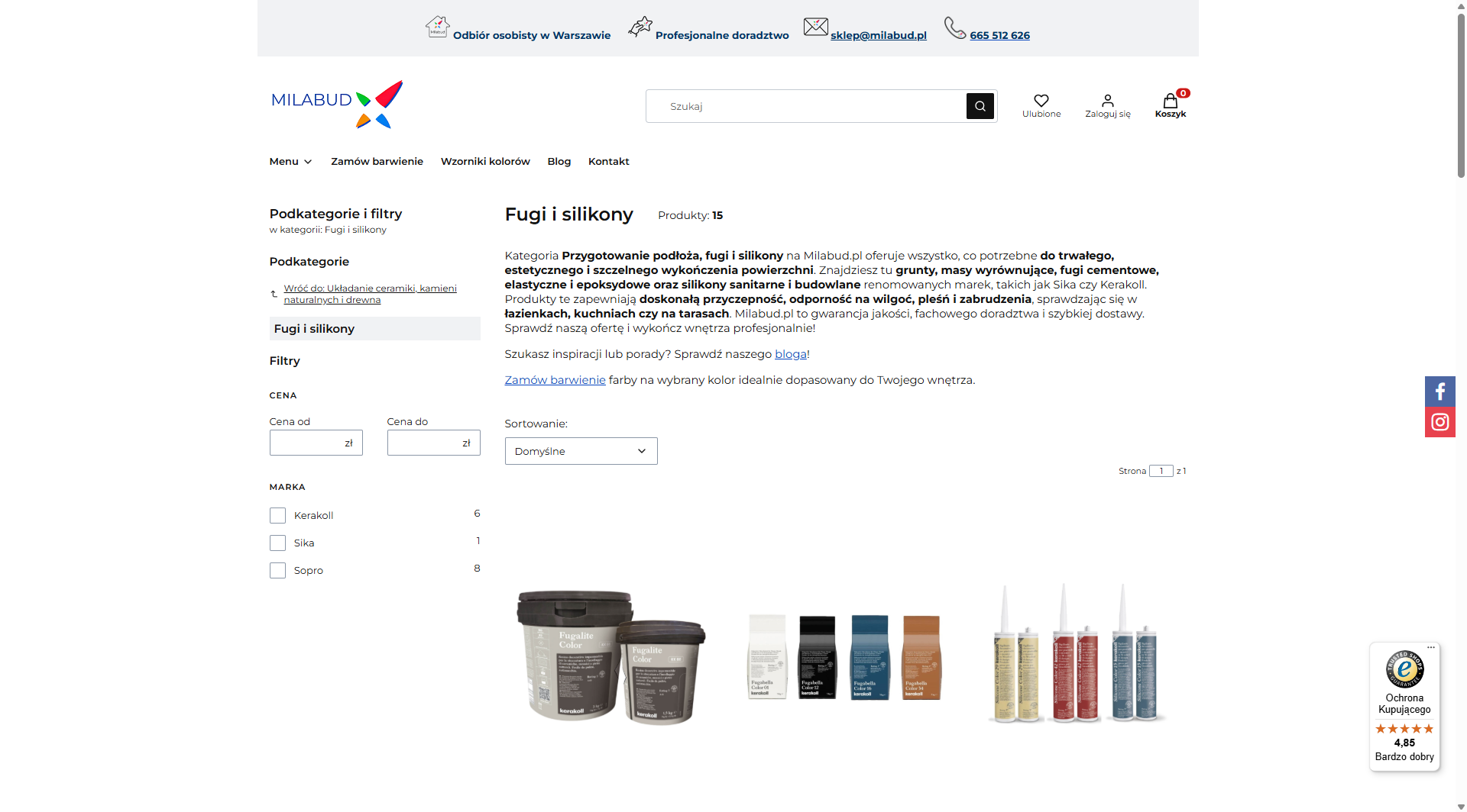 Fugi epoksydowe czy cementowe - które rozwiązanie wybrać do swojej łazienki i kuchni?