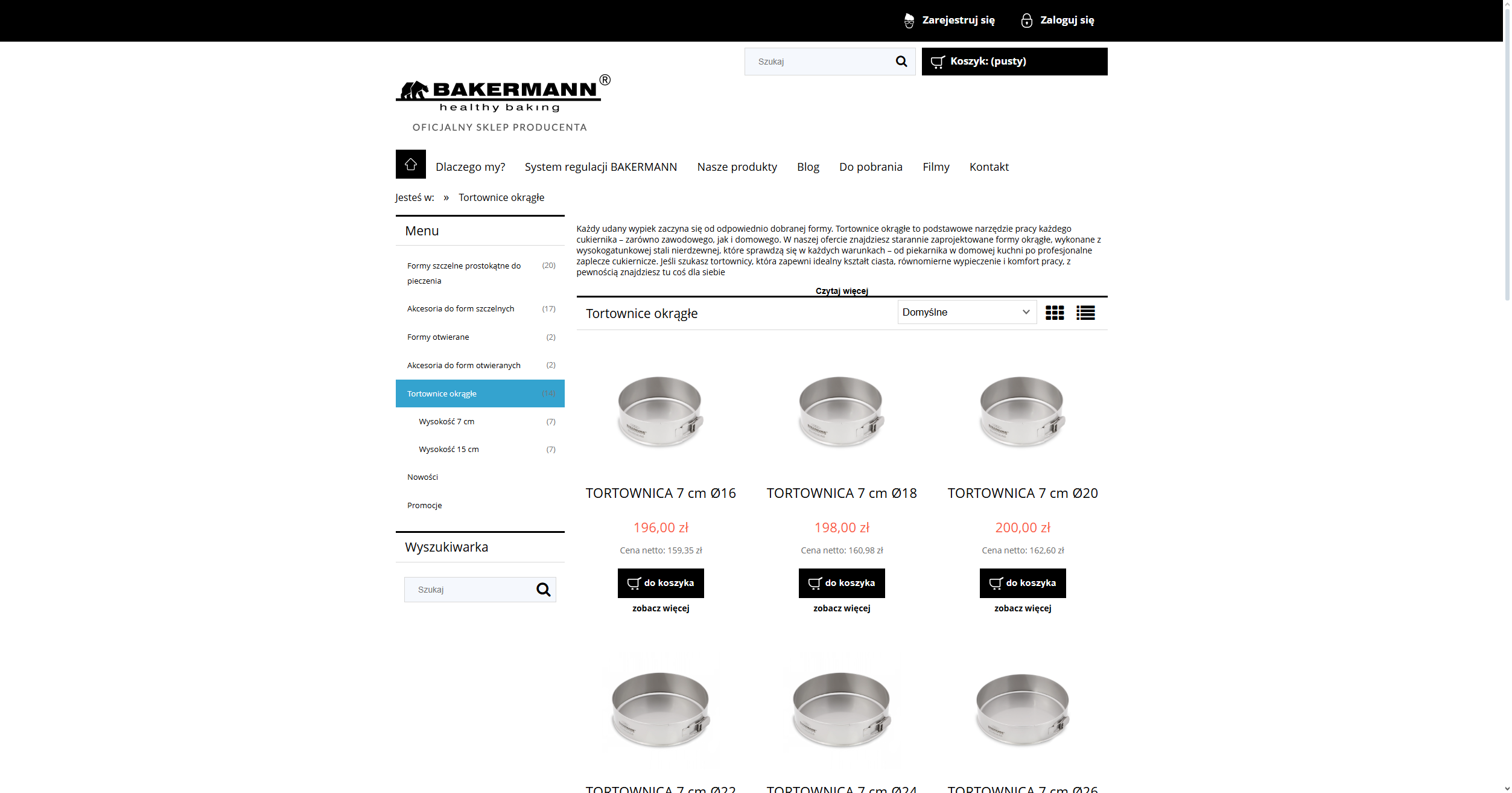 Dlaczego warto mieć kilka tortownic okrągłych?