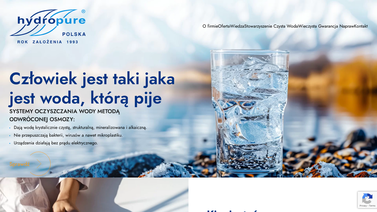 Hydropure - Odwrócona osmoza