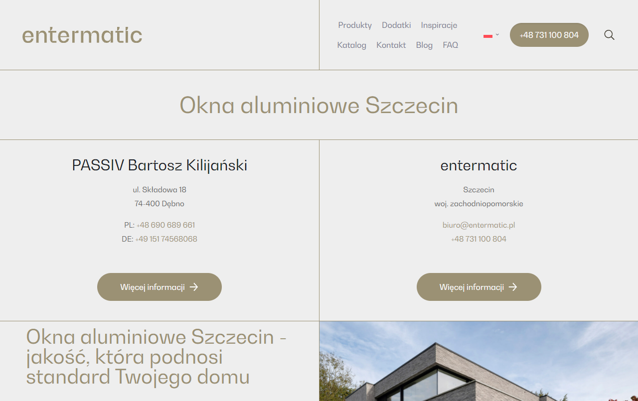 Okna aluminiowe w Szczecinie - jakie parametry techniczne mają znaczenie przy wyborze?