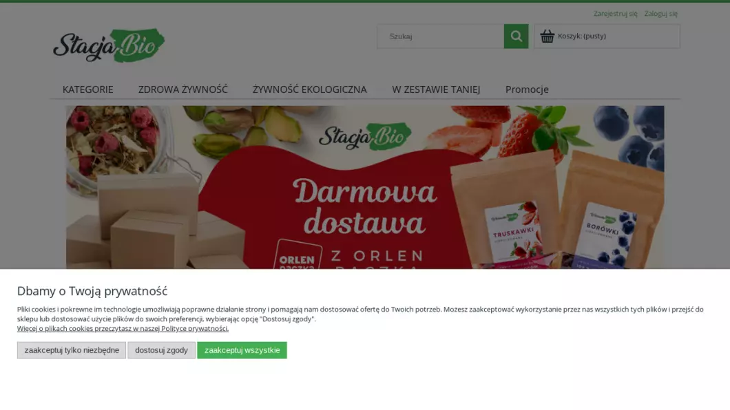 Sklep ze zdrową żywnością - Stacja Bio