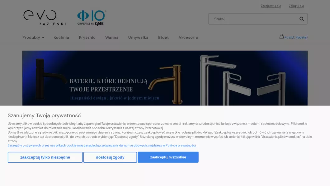 Armatura łazienkowa | Sklep internetowy evolazienki.pl
