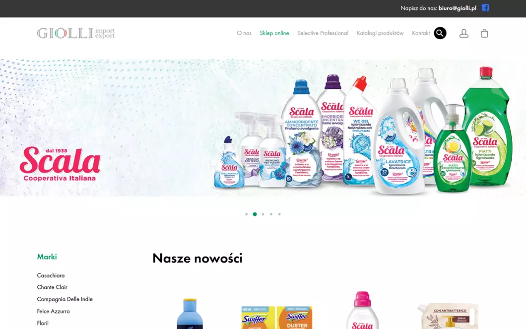 Giolli  - hurtownia chemii włoskiej